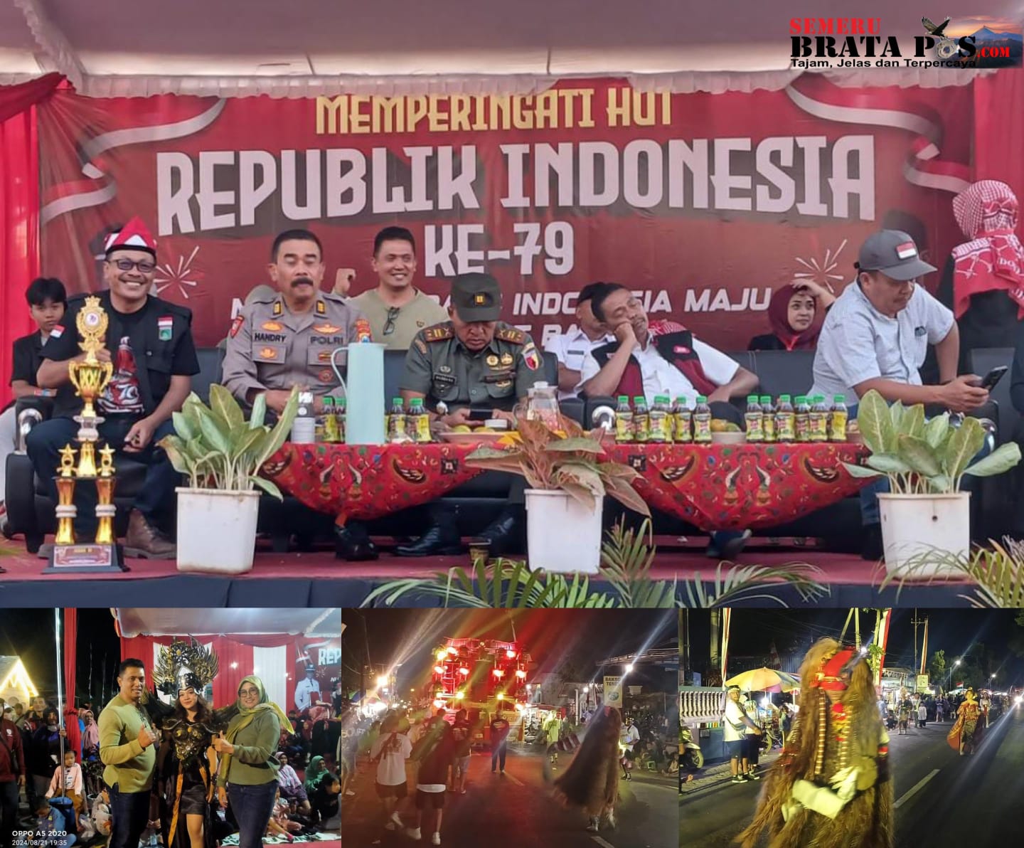Semarak Karnaval HUT RI ke-79 Talok Turen, Hipnotis Ribuan Warga Masyarakat