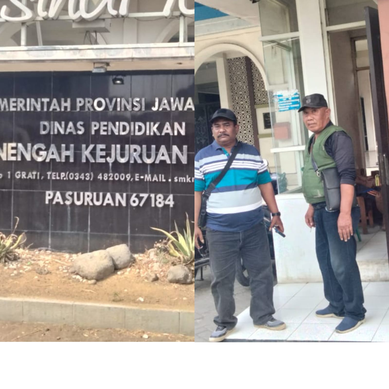Diduga pihak SMKn 1 grati Menahan ijasa dengan berkedok iyuran infag harus melunasi kekurangannya.