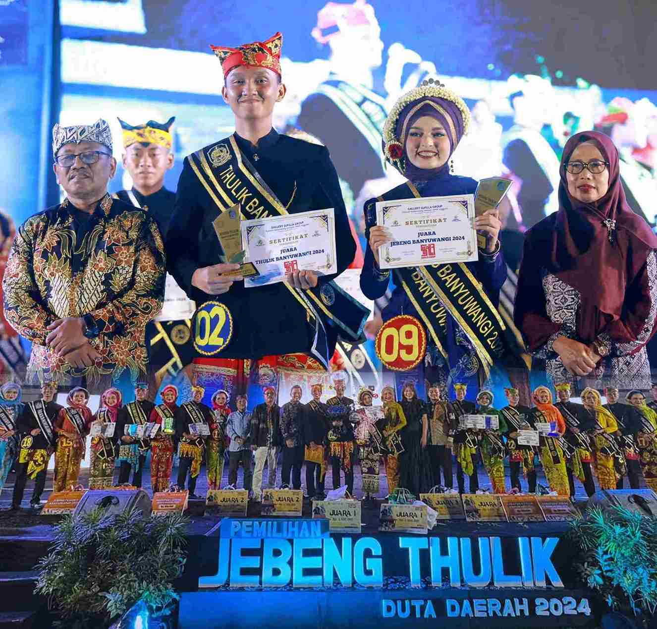 Maia Anggita & Ken Affila Dinobatkan Sebagai Jebeng Thulik Banyuwangi 2024